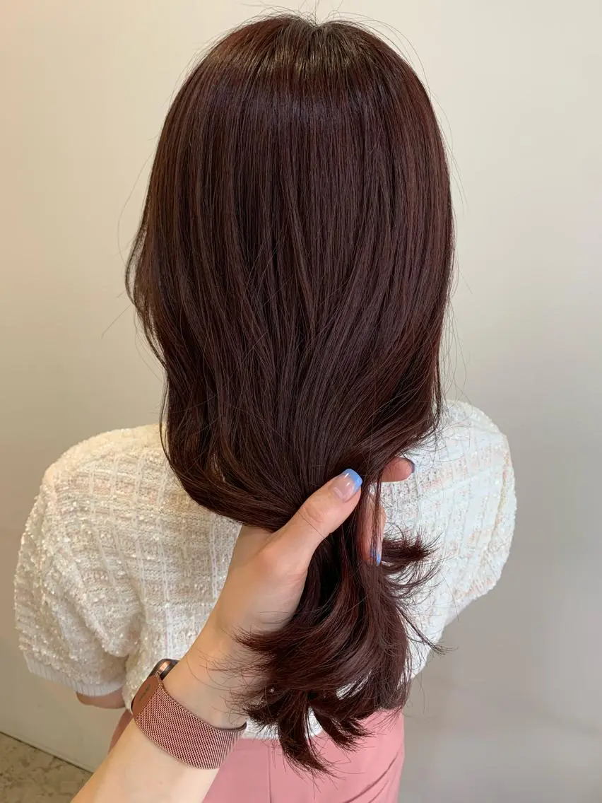 カット+カラー+3stepインプライムトリートメント⚠️2回目以降¥16580韓国ヘアの写真