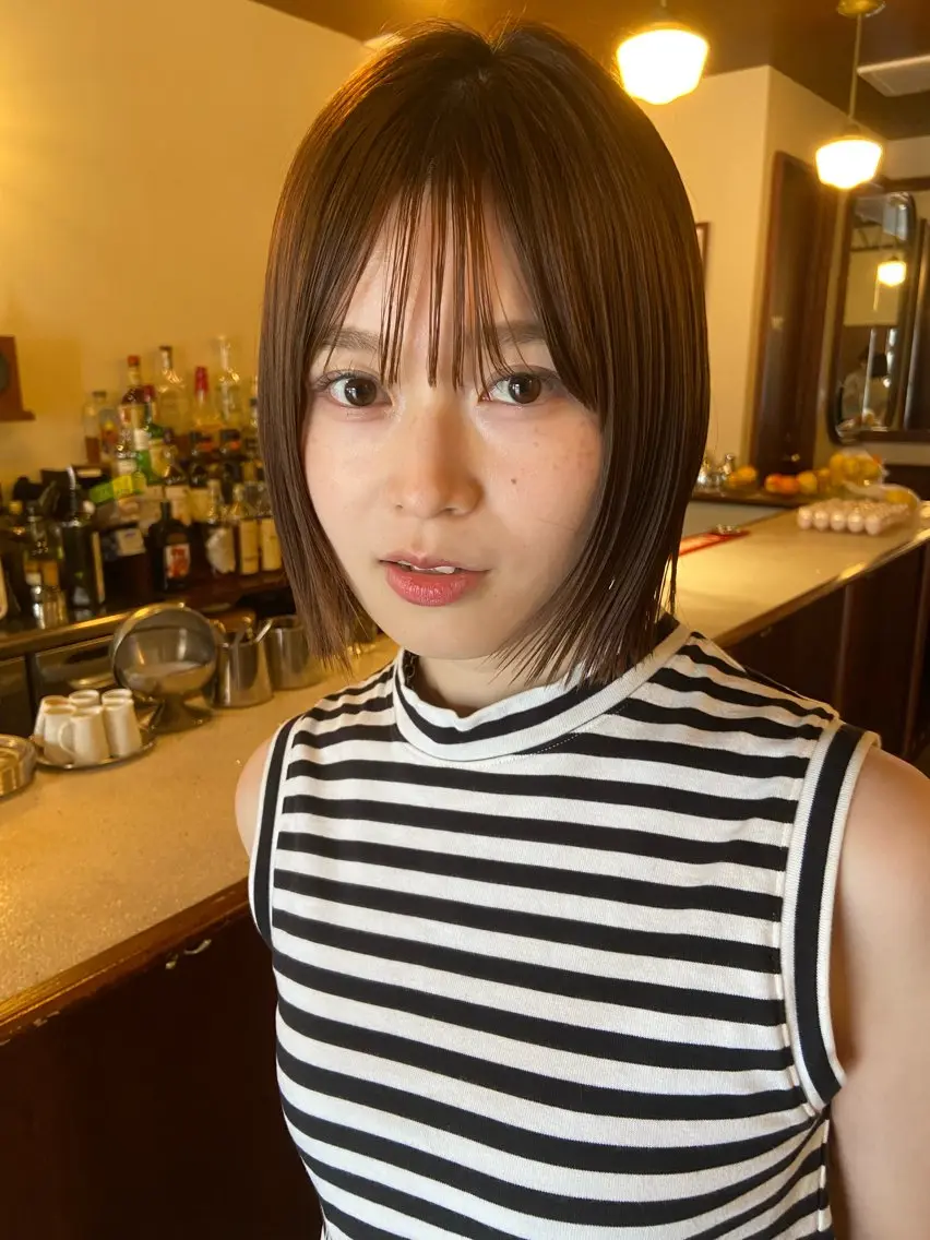 カット、縮毛矯正、トリートメントの写真