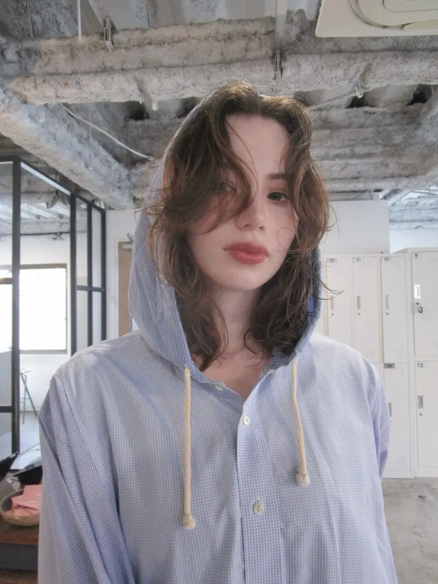 セミロング パーマ セミロングパーマ カット パーマ yu maのヘアスタイル
