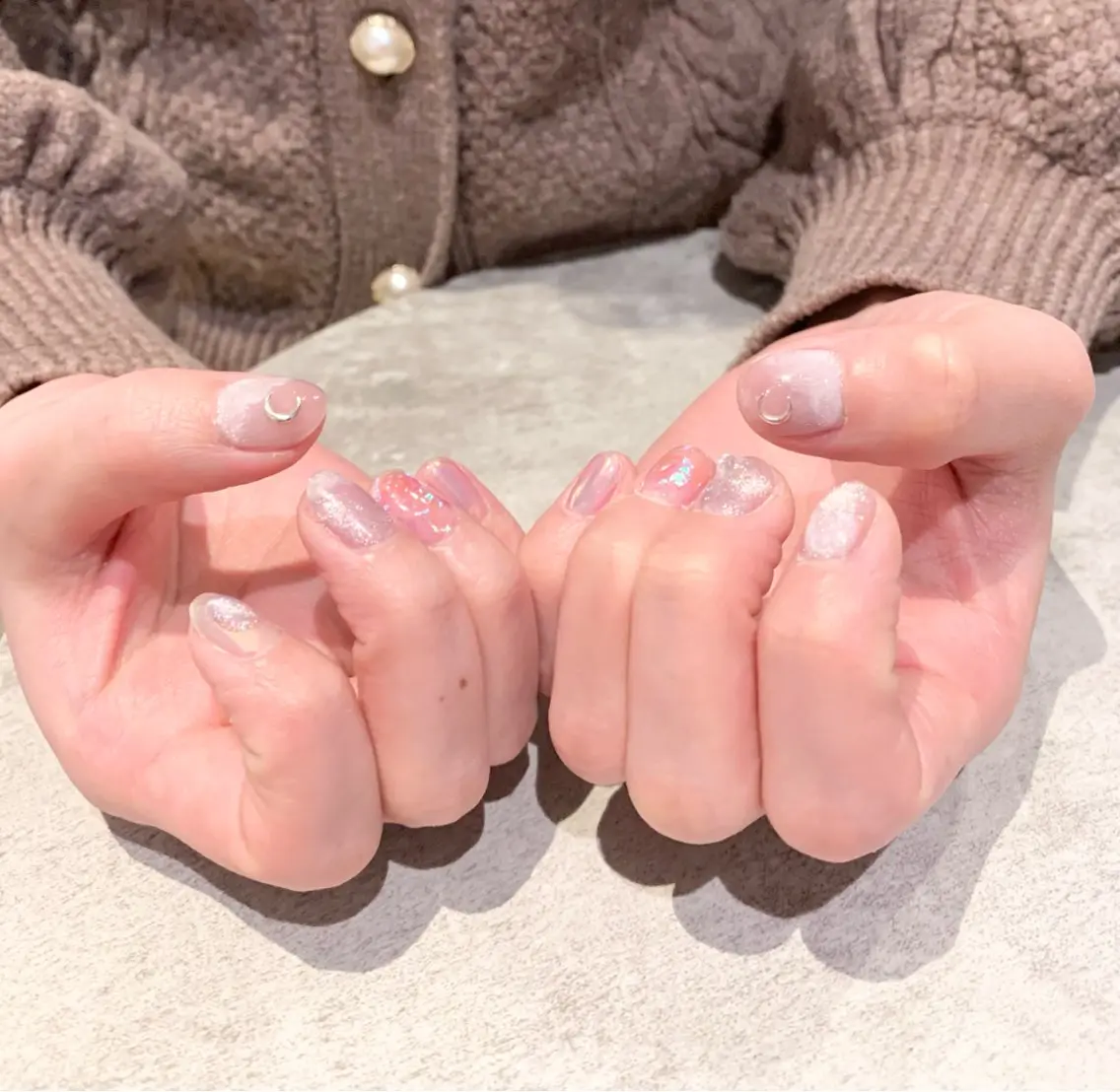 ネイル ハンドネイル ecrin 💎 mayuのネイルデザイン