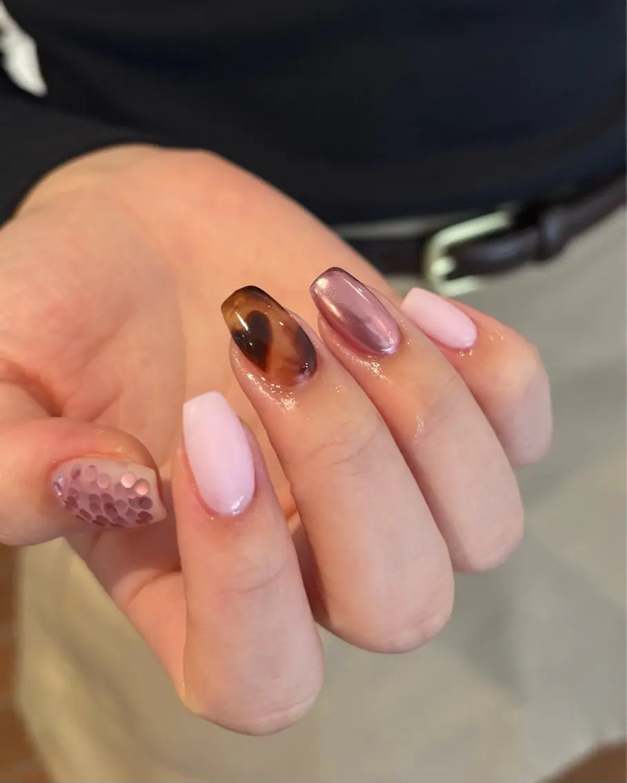 ネイル 持ち込み ハンドネイル Ballie/ Mizukiのネイルデザイン