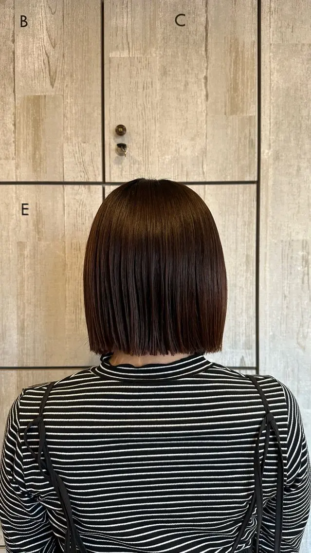 ショート ボブ 柔らかいbeige ¦韓国¦🩰マユ🩰のヘアスタイル