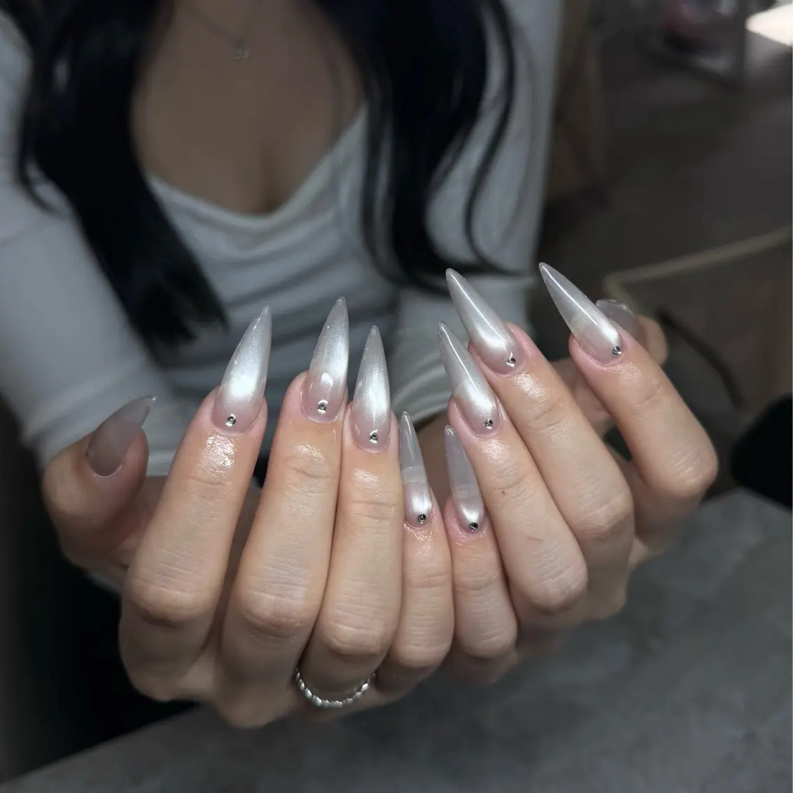 ネイル マグネットネイル ハンドネイル IROHA NAIL 北村菜帆のネイルデザイン
