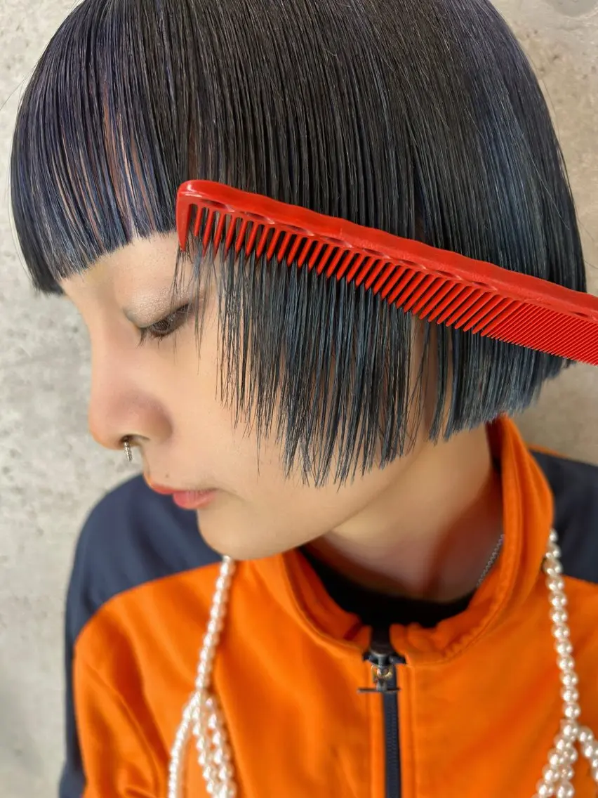 炭酸シャンプー+カット🫧の写真