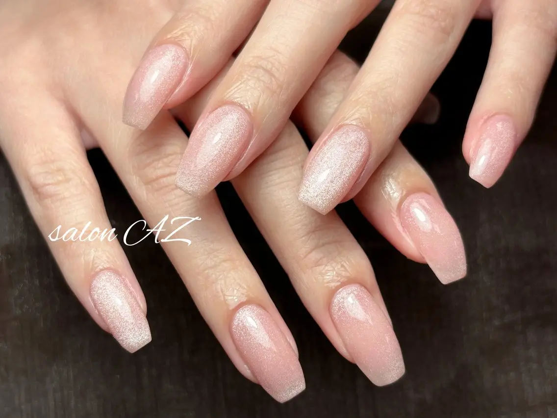 ネイル アートネイル 長さ出し フットネイル フレンチネイル ジェルネイル ハンドネイル salon AZのネイルデザイン