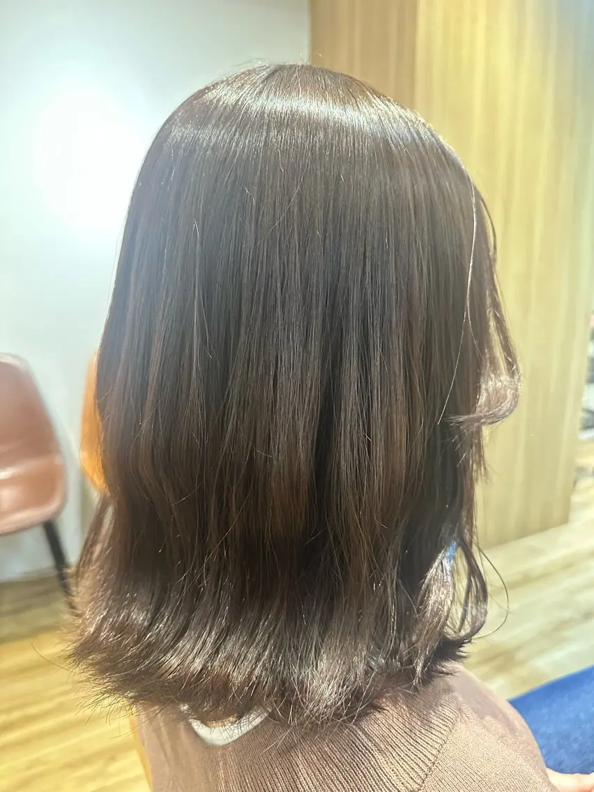 ミディアム カラー カット ヘアカラー トリートメント ✨✂️Nori ✂️✨のヘアスタイル