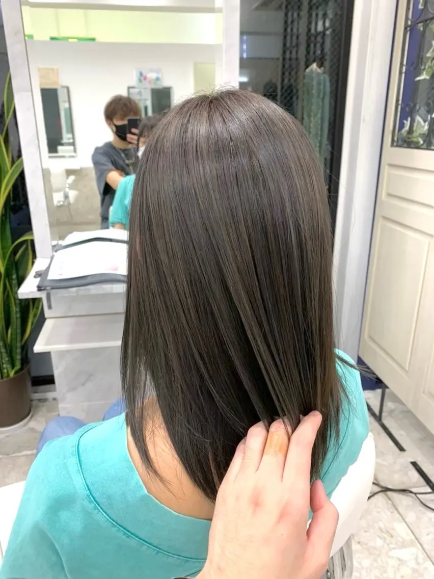 カラー 💠レディース特化 外崎美柚💠のヘアスタイル