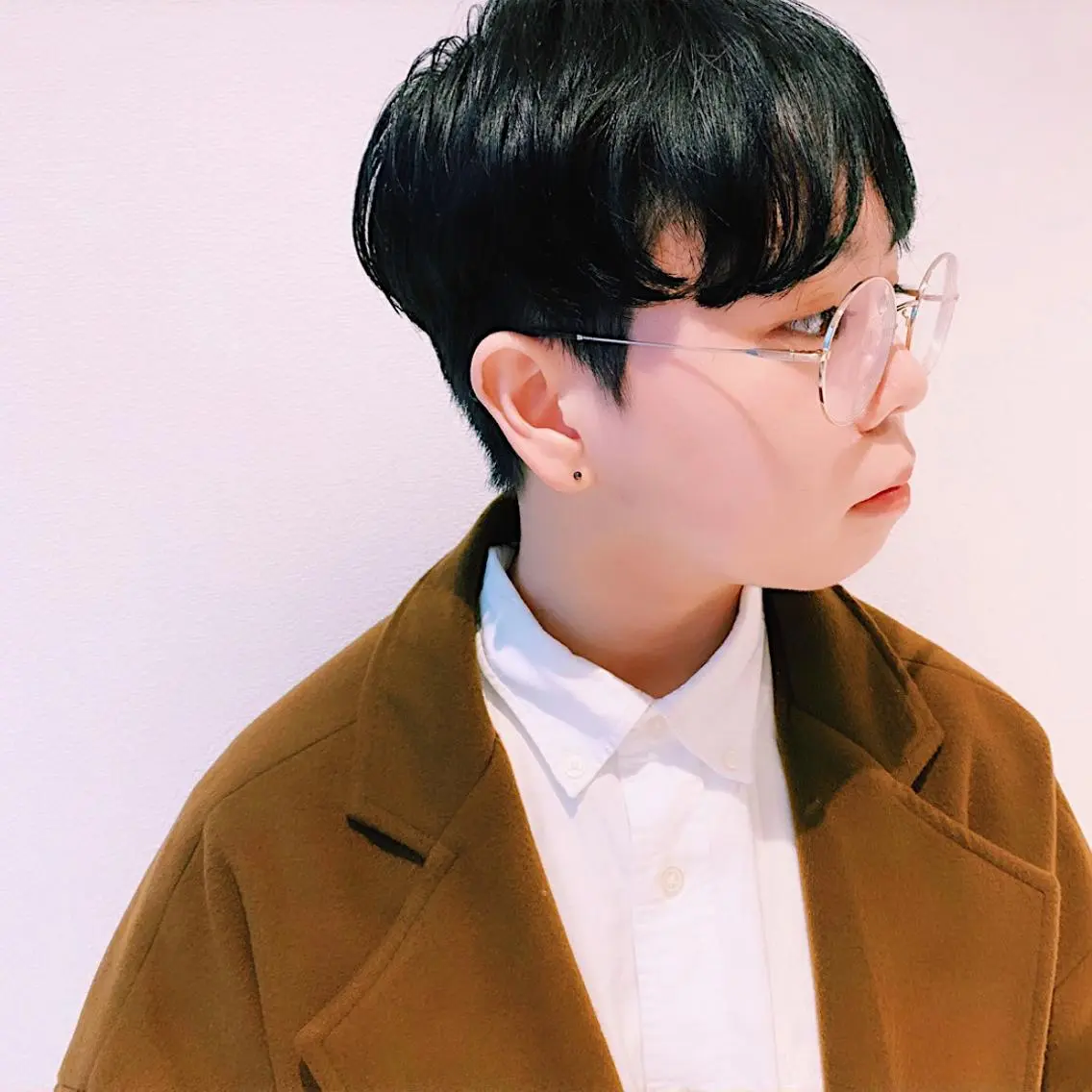 ショート カラー 中川 竜誠のヘアスタイル