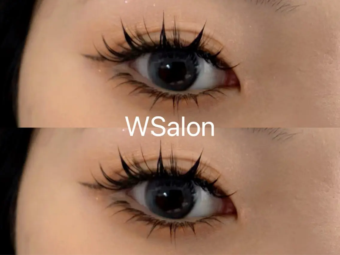 マツエク・マツパ 付け放題 下まつげエクステ ワンホンマツエク W Salon アイラッシュのマツエク・マツパデザイン