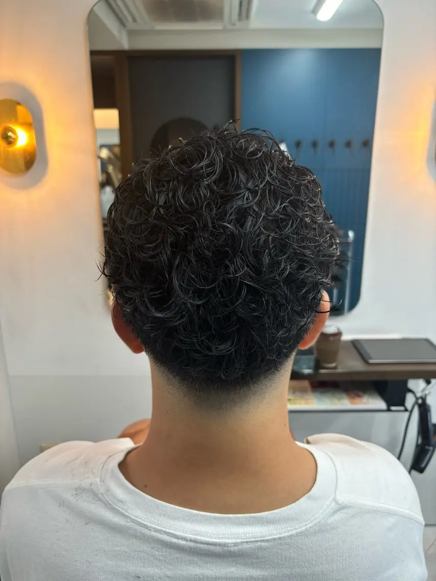 ショート パーマ メンズ 野田 聖輝のヘアスタイル