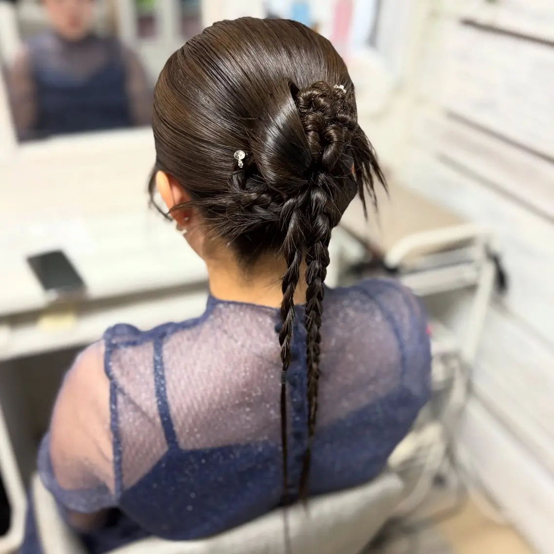 【土日限定】ヘアセット✨🎀結婚式/参列/イベントなど✨の写真