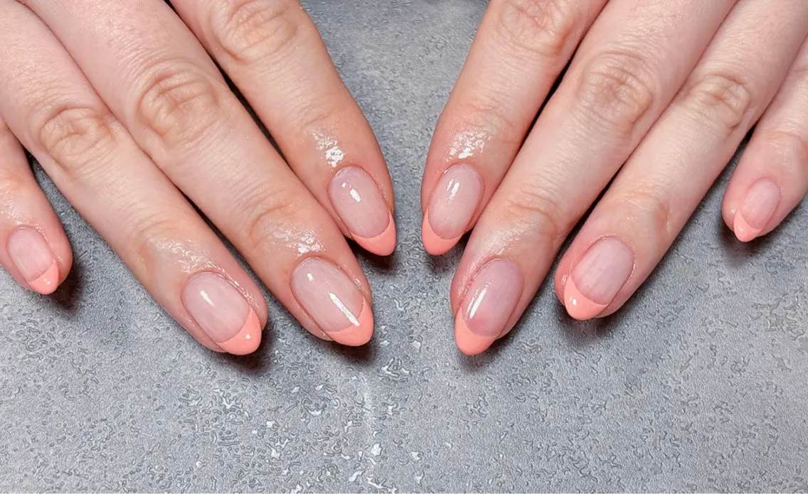 ネイル フレンチネイル 韓国ネイル マグネットネイル ニュアンスネイル 夏ネイル ハンドネイル ハンドケア ゆ か_Nails💫のネイルデザイン
