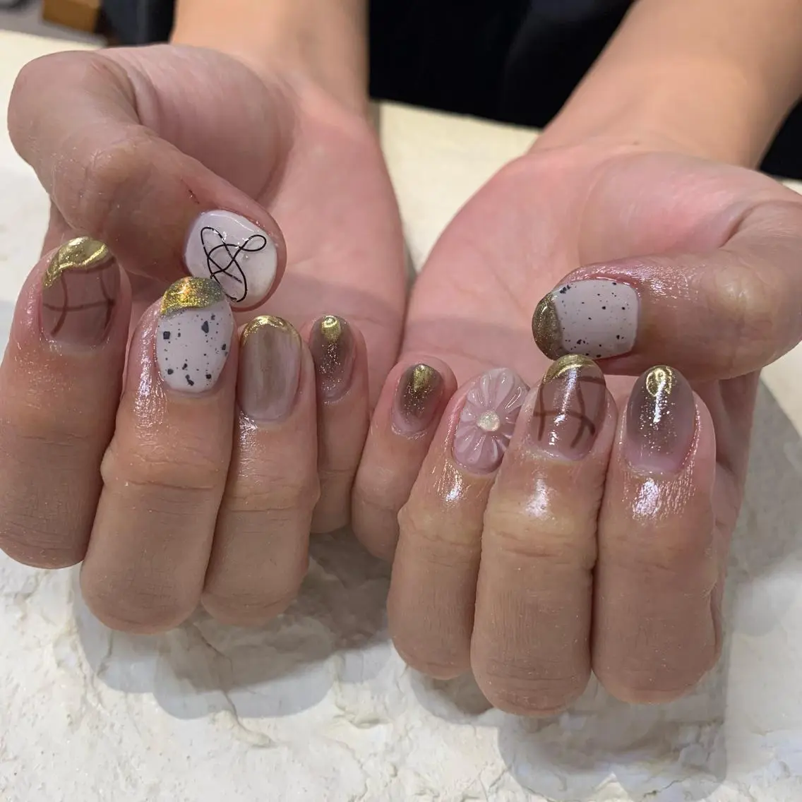 ネイル マキノ ユイのネイルデザイン