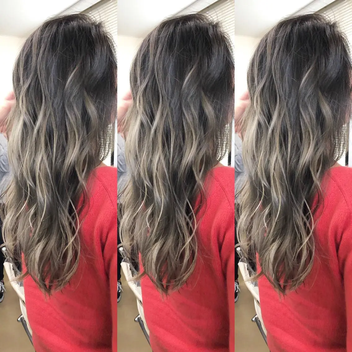 セミロング カラー ブリーチ カット ヘアカラー トリートメント JILBLAN京都 ショート/ハイライトのヘアスタイル