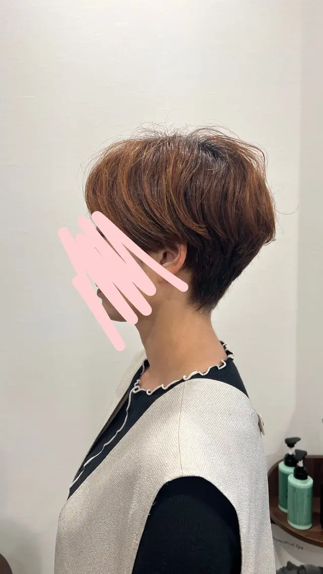 ショート 松島 梨乃のヘアスタイル
