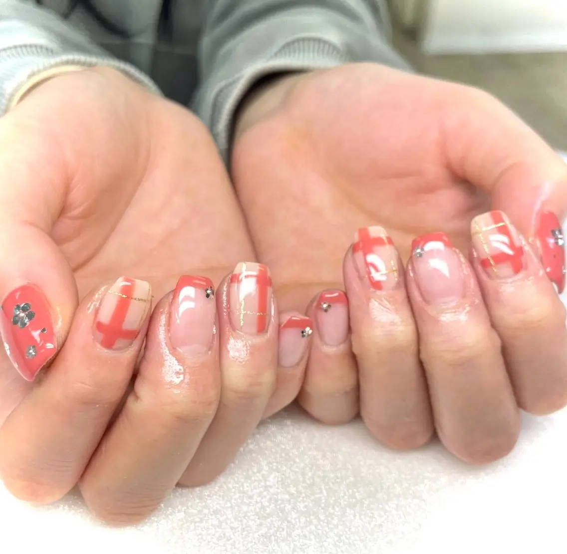 ネイル ハンドネイル Bianca🎀 ONODERAのネイルデザイン