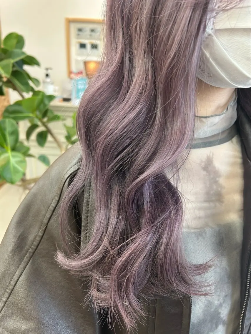 ロング カラー 滝口 雪月花のヘアスタイル