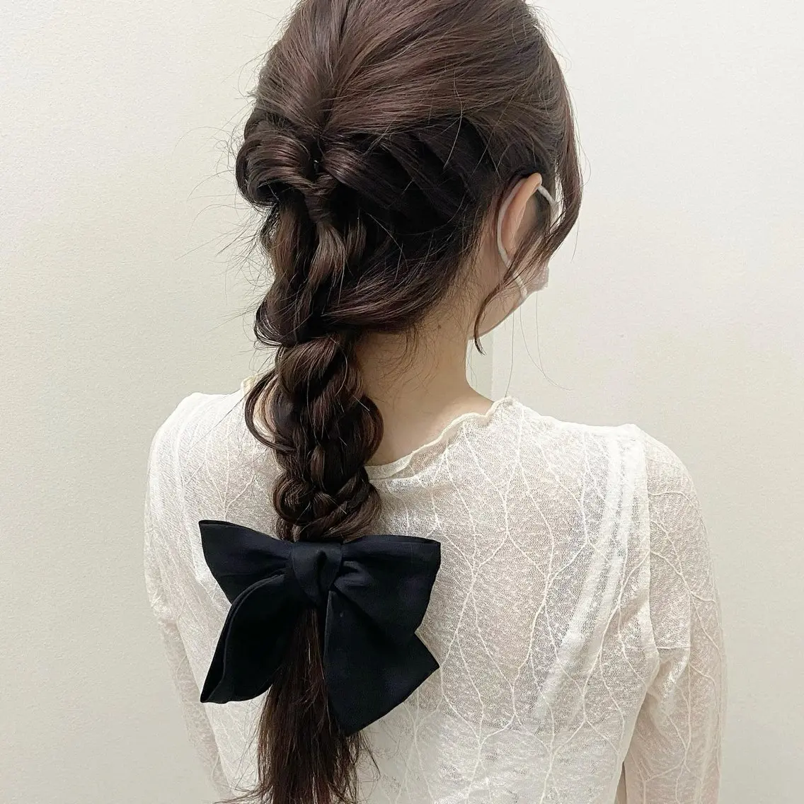 ロング ヘアセット 結べるレイヤーカット /カラー/あさかのヘアスタイル