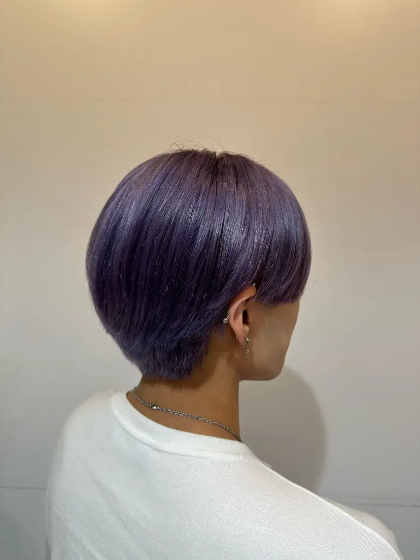 カラー メンズ ひらい るなのヘアスタイル
