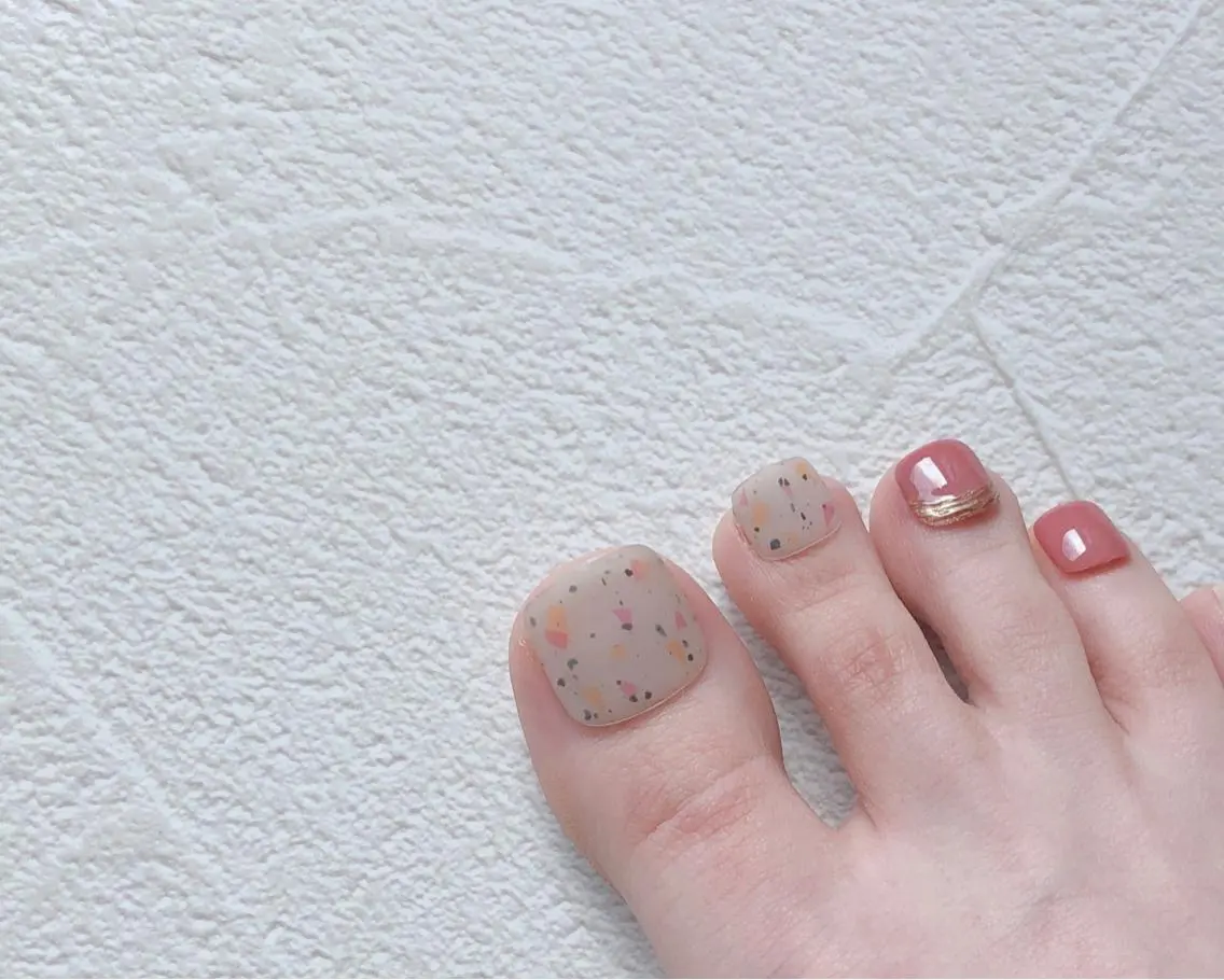 ネイル フットネイル フットネイル saki_ nail heronのネイルデザイン