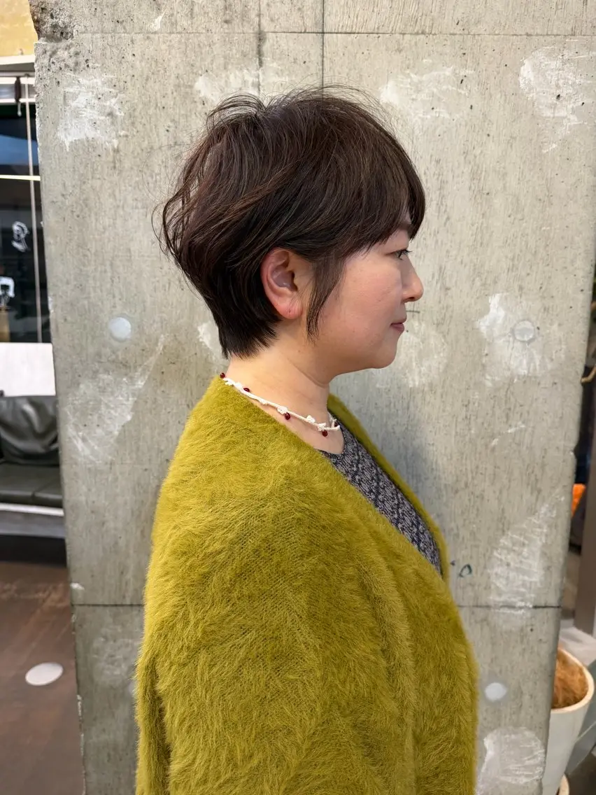 ショート くびれヘア ショートヘア ココ/ショート特化/ 似合わせショート🌿のヘアスタイル