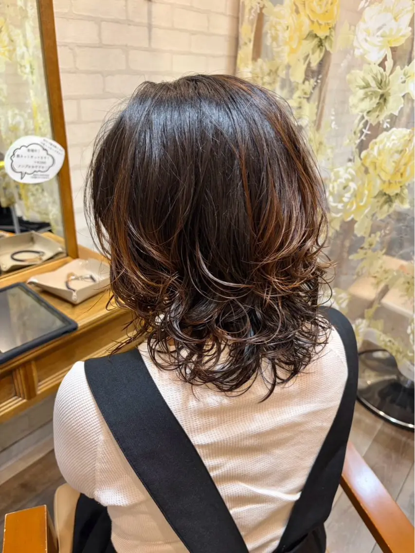 パーマ パーマ NAHO Jrスタイリスト🍀のヘアスタイル
