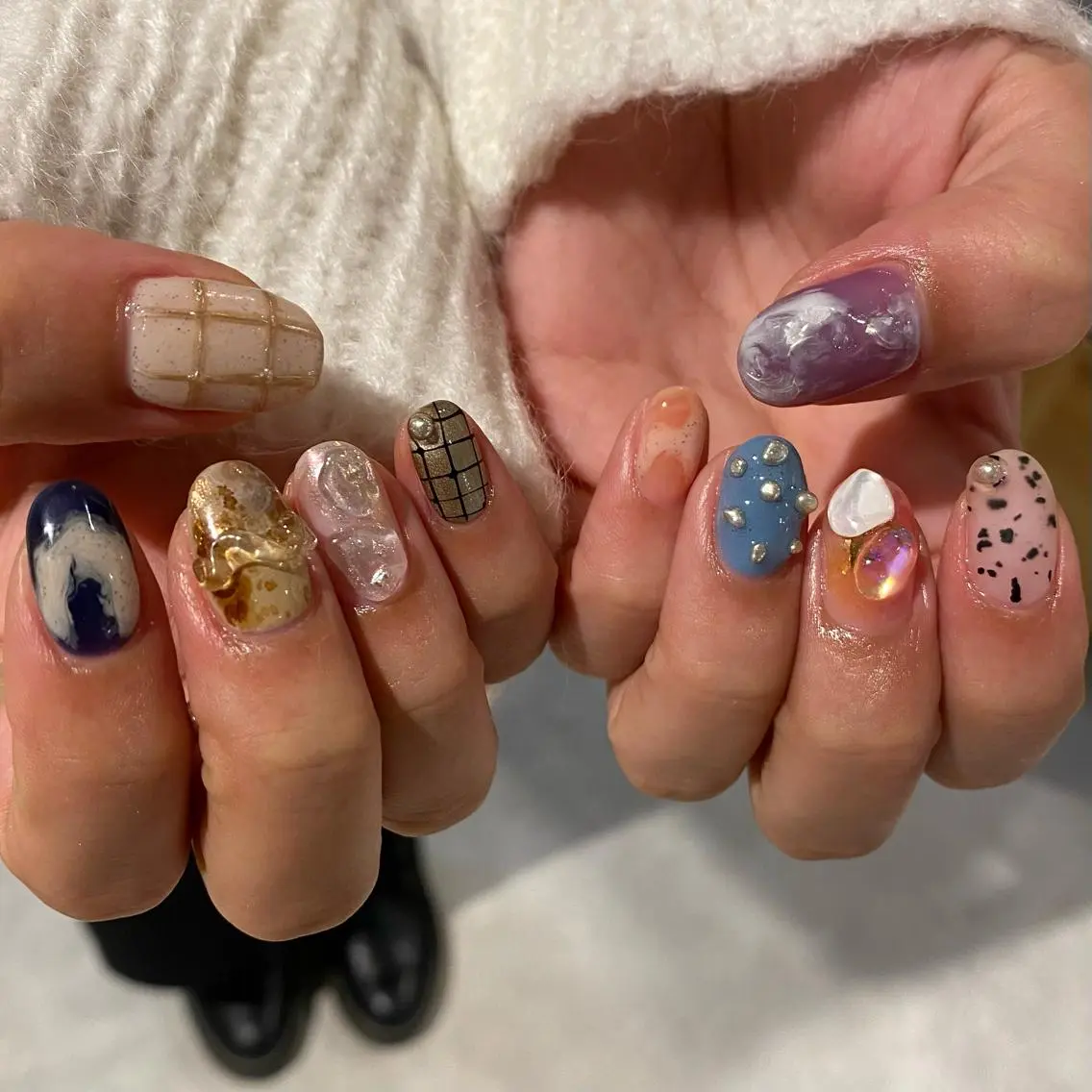 ネイル ハンドネイル RINO AMANE nailのネイルデザイン