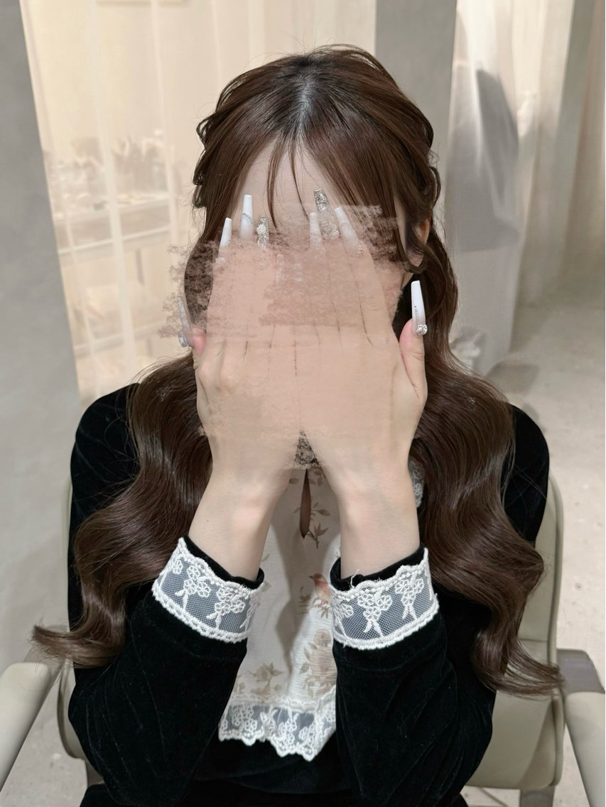 ヘアアレンジ ヘアセット セットサロンCURE 🩵あんみのマツエク・マツパデザイン