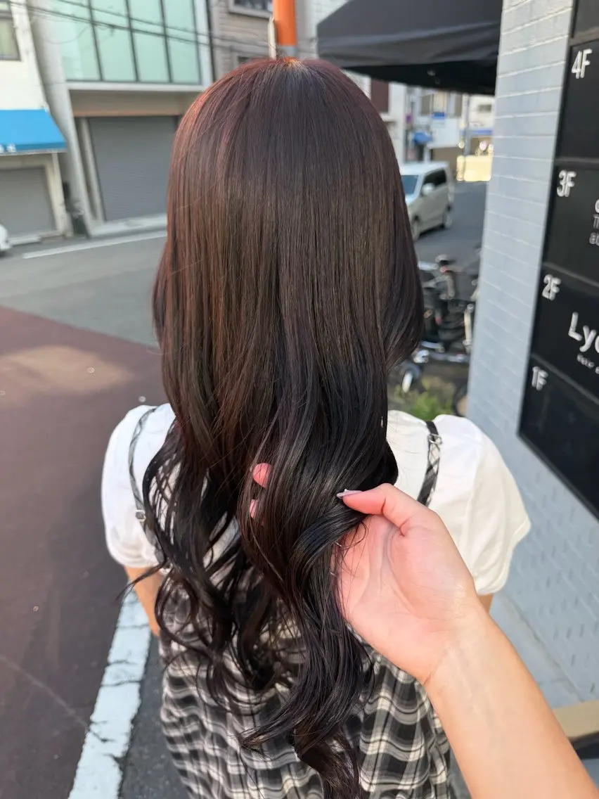 ロング ヘアカラー 柿本ひな / カラーモデル様募集中のヘアスタイル