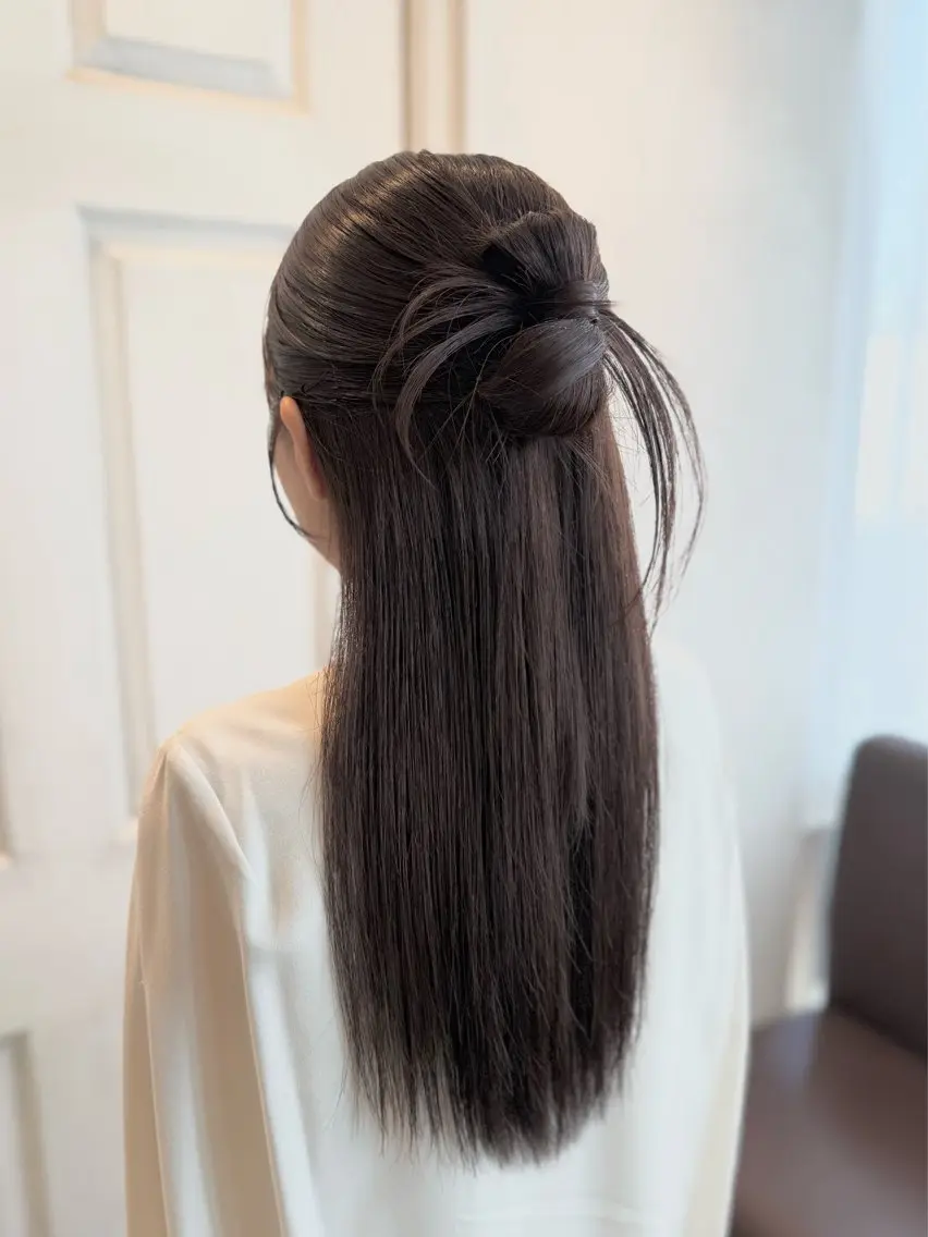 ヘアアレンジ デート ヘアセット ヘアメイク美容師 🦋サカモトレナ🦋のヘアスタイル