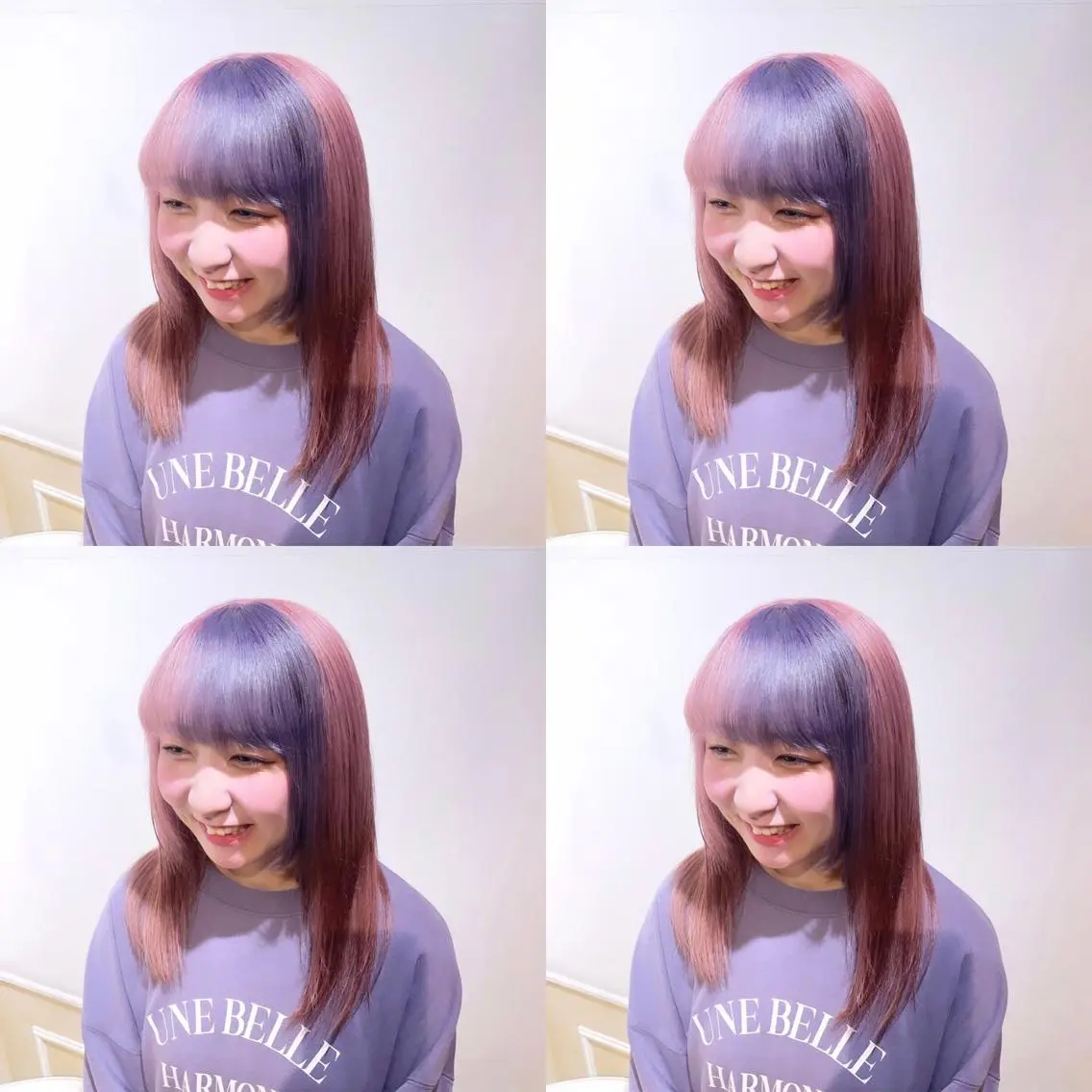 セミロング カラー ラベンダーカラー ピンクカラー 🌟トップデザイナー 高橋🌟のヘアスタイル