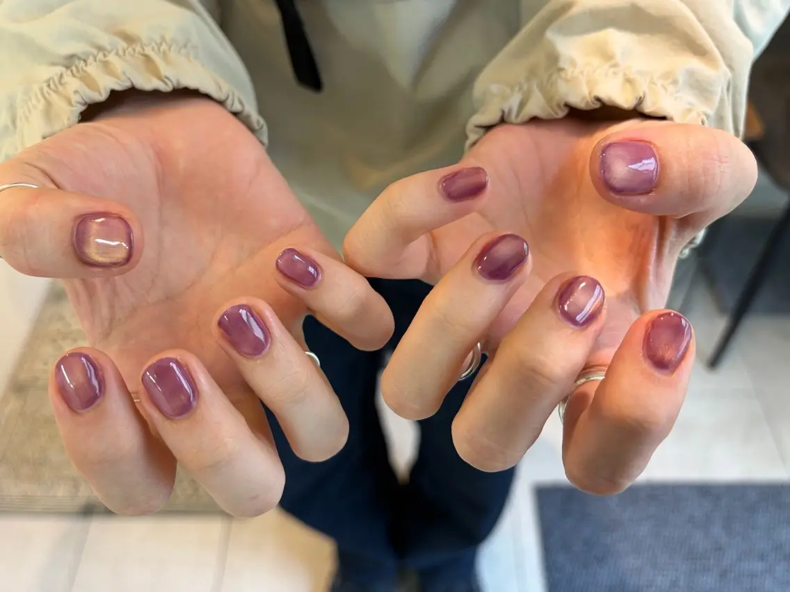 ネイル マグネットネイル ハンドネイル MARIENAILS Miyabiのネイルデザイン