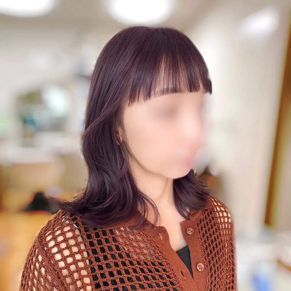 セミロング カラー 🥣 hashi 🛋️のヘアスタイル