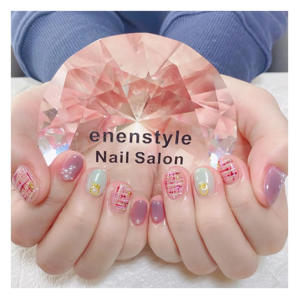 ショート ネイル 🐾enen style 🐾のネイルデザイン