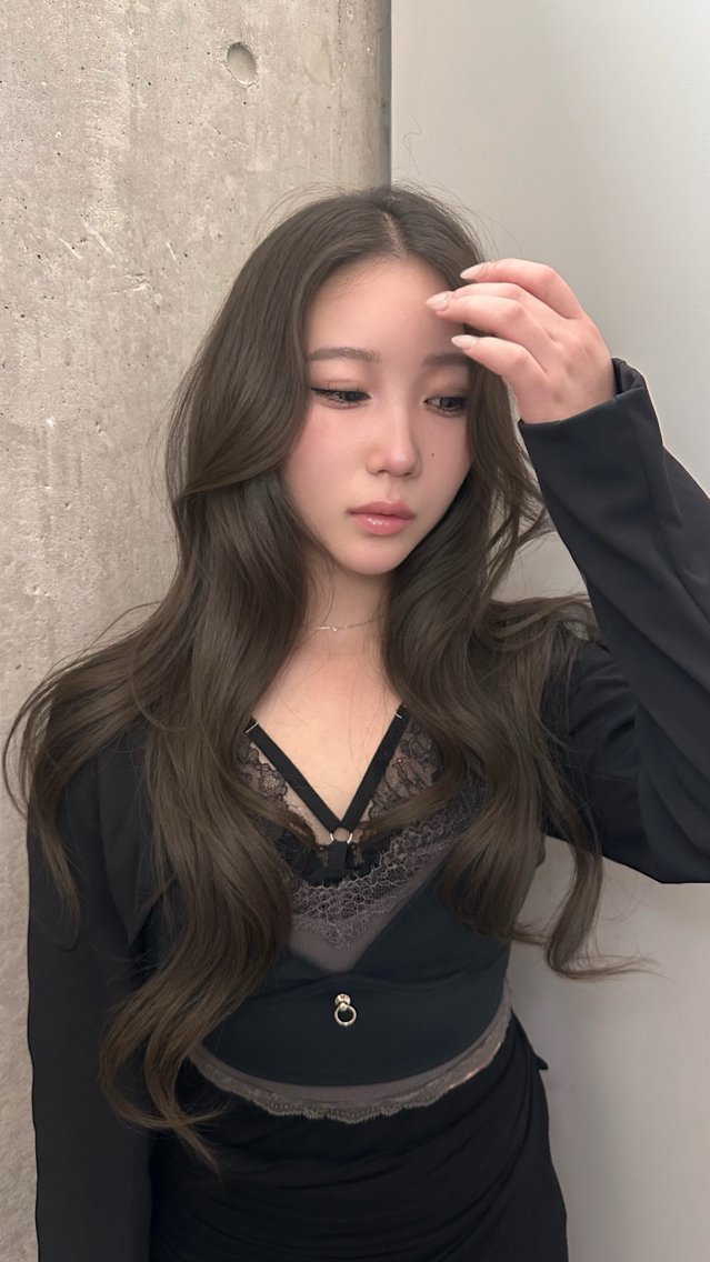 ロング カラー ヘアカラー トリートメント ヘアセット 上品モテヘア🩶 karen🩶のヘアスタイル