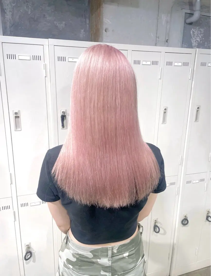 ロング ヘアカラー トリートメント ヘッドスパ ヘアセット 透明感カラー・レイヤ ー🎀amika🎀のヘアスタイル