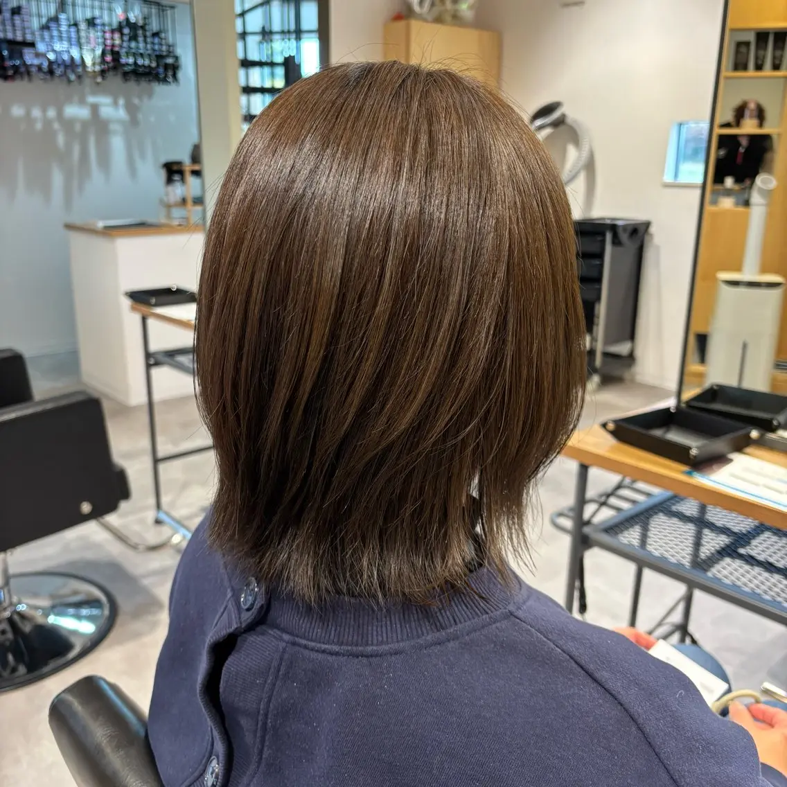 ショート カラー ボブ くびれヘア カット ヘアカラー 武藤 滉太のヘアスタイル