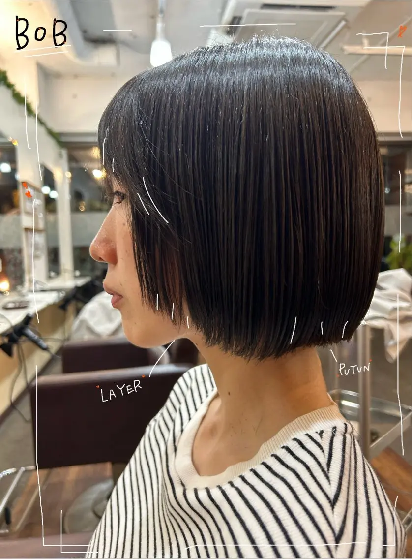 ショート カット 五十嵐 未悠のヘアスタイル