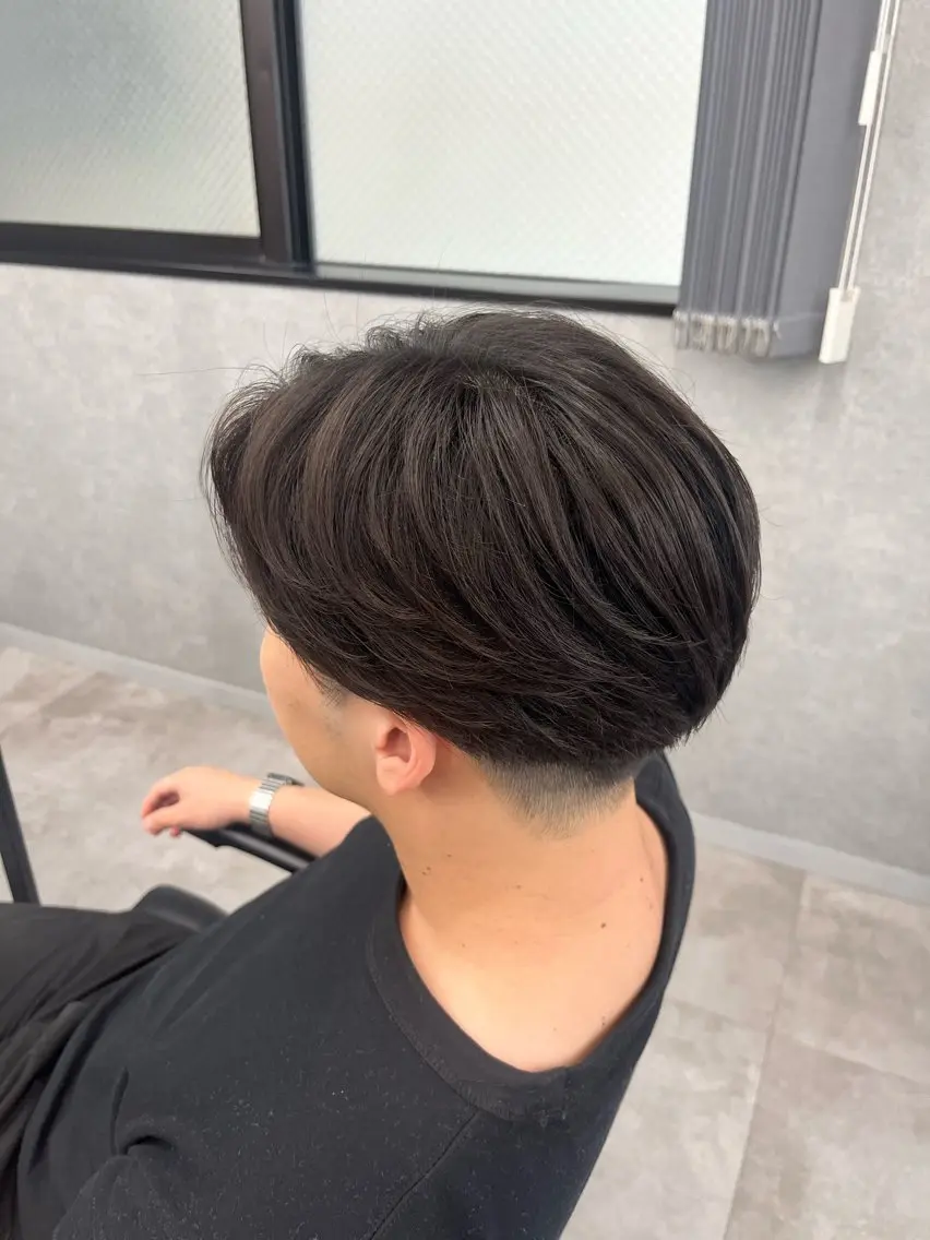 パーマ メンズ カット パーマ 韓国メンズヘア 🌙NANAMIのヘアスタイル