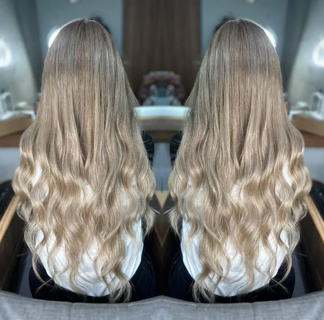 ヘアアレンジ ロング メンズ カラー 韓国ヘアならお任せ♡ 馴染ませ達人👸yuのヘアスタイル