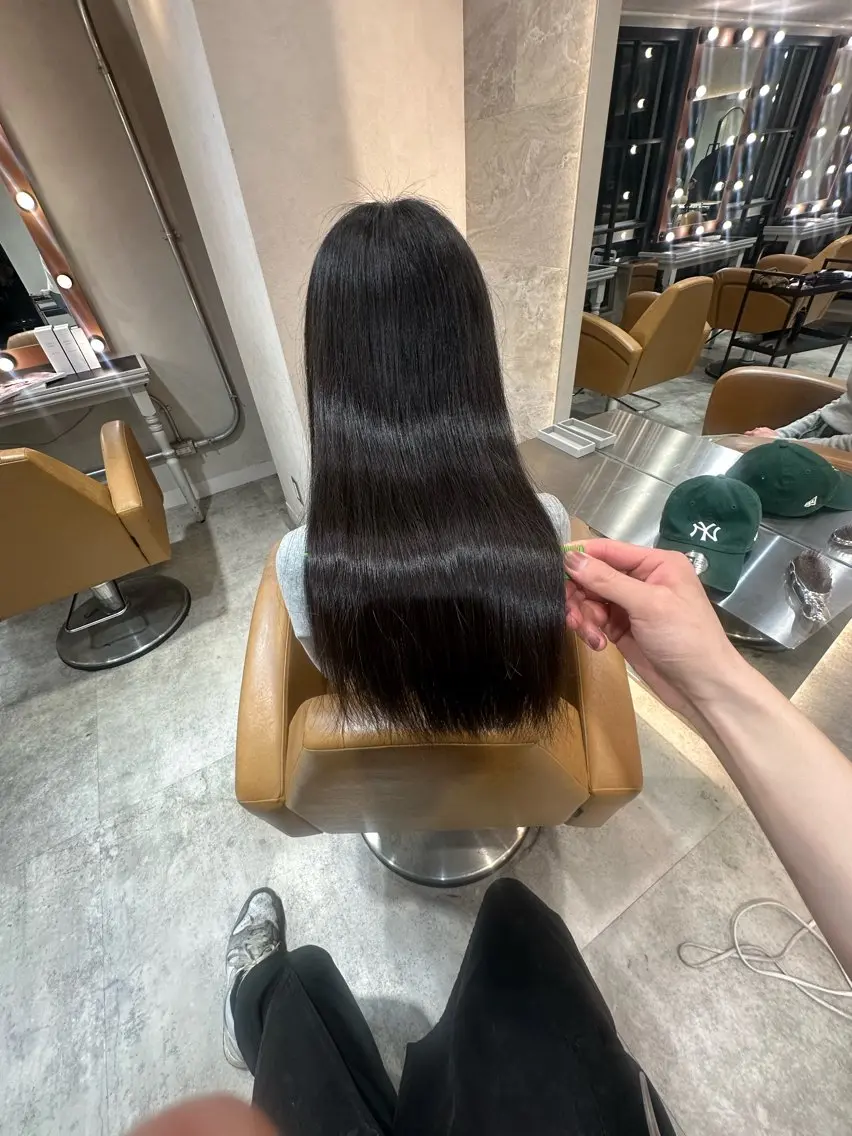 ロング 縮毛矯正 🌙縮毛矯正/上品 カラー/芦川優磨のヘアスタイル