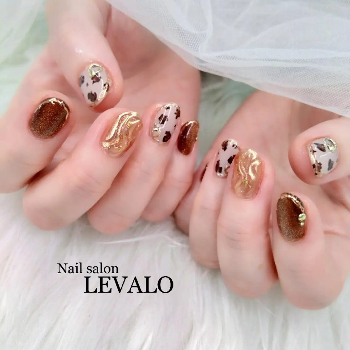 ネイル Nail salon LEVALOレヴァロのネイルデザイン