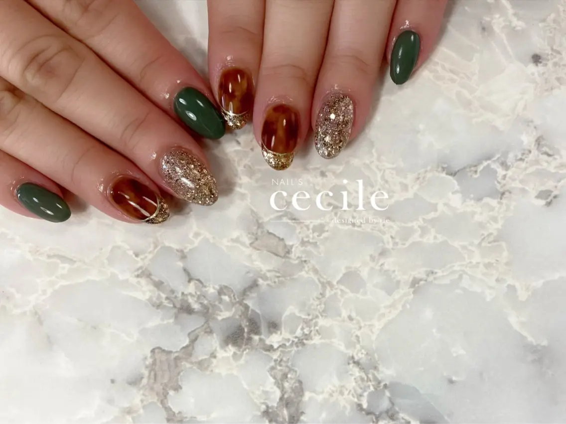 ネイル ハンドネイル Cecile Rieのネイルデザイン