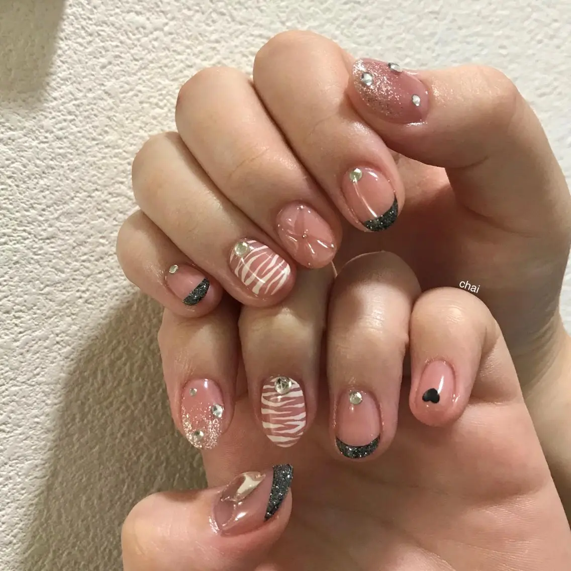 ネイル ハンドネイル chai nail _ai📍鶴橋のマツエク・マツパデザイン