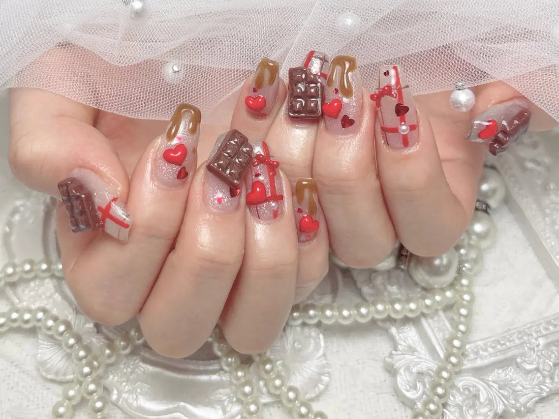 ネイル ジェルネイル 韓国ネイル マグネットネイル 持ち込み ワンカラーネイル ハンドネイル ハンドケア R1🎀Nail💕 池袋東口店のネイルデザイン