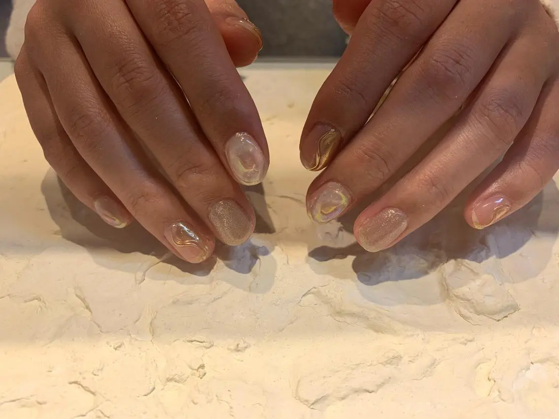 ネイル ニュアンスネイル マキノ ユイのネイルデザイン