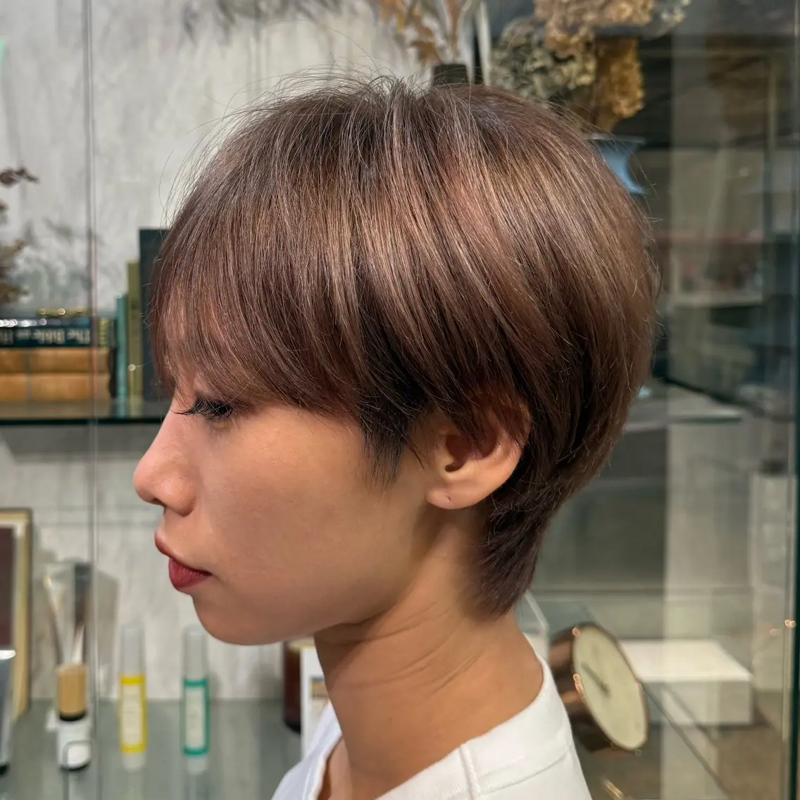 ショート ショートレイヤー レイヤーカット ショートヘア 土戸　空 /似合わせカットのヘアスタイル
