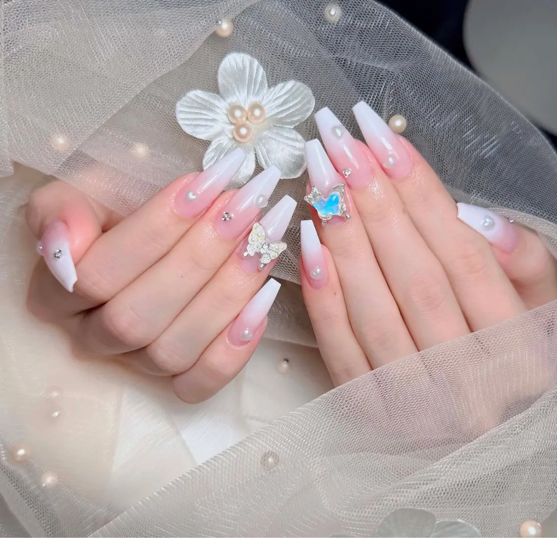 ネイル アートネイル 持ち込み ワンホンネイル ハンドネイル Lenie Nail Salonのネイルデザイン