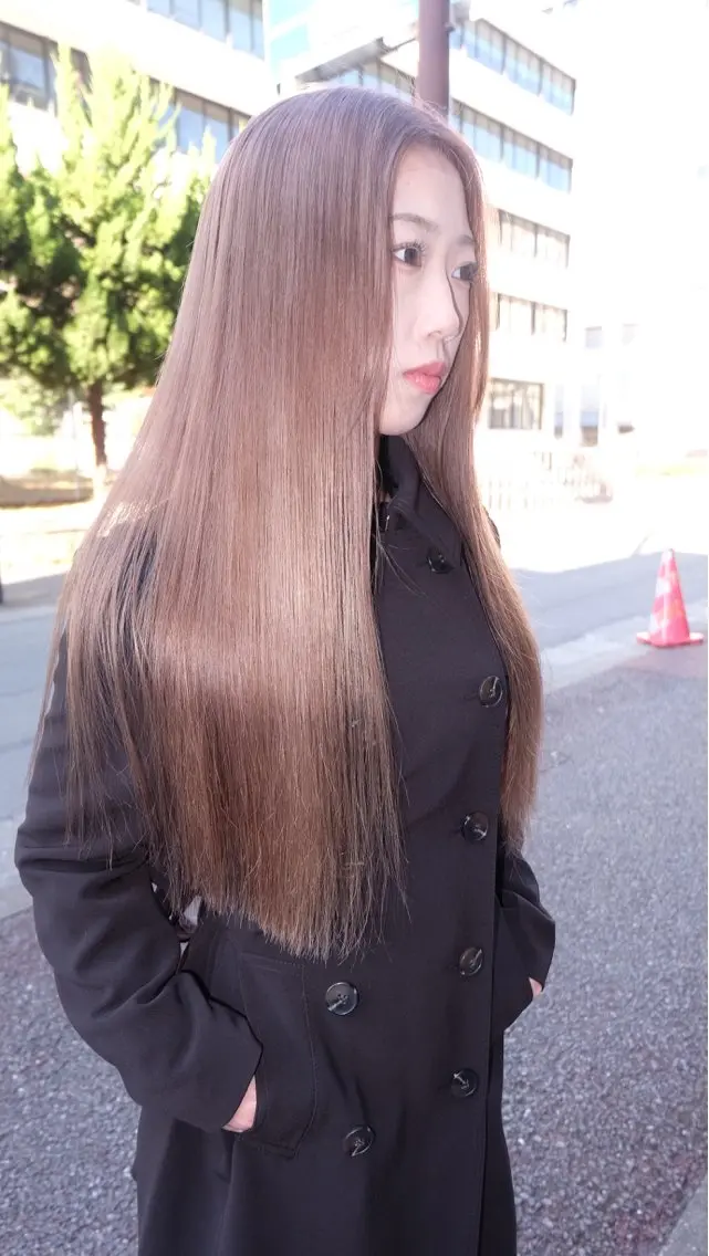 ロング カラー ヘアカラー 福岡美容室ハイトーン koudaiのヘアスタイル