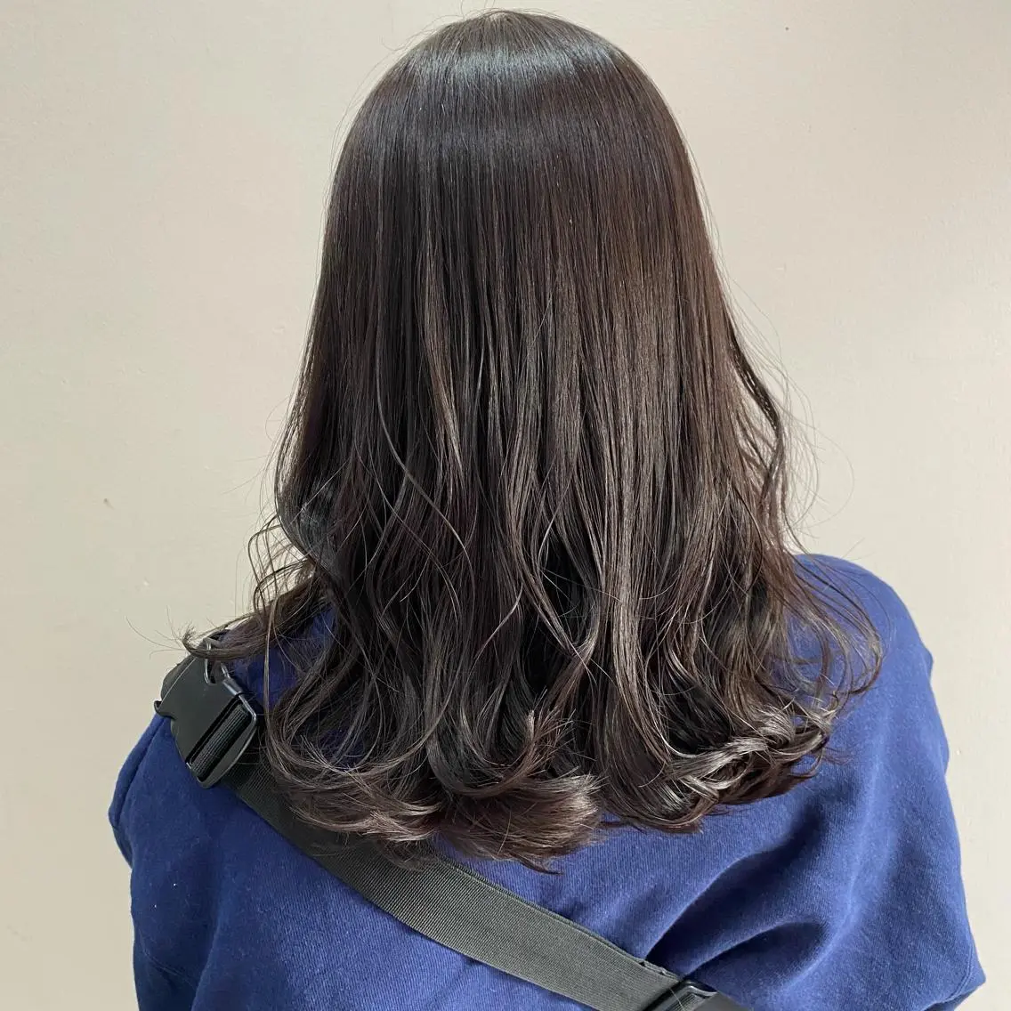 ミディアム カラー ブラウンカラー 清村 和音のヘアスタイル
